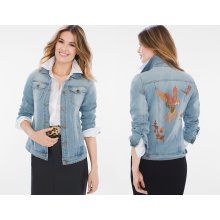 Ladies Denim Jacket Collectibles Parrot Denim Jacket